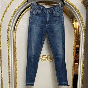 COH Citizens of Humanity Rocket Crop High Rise Skinny Size 26